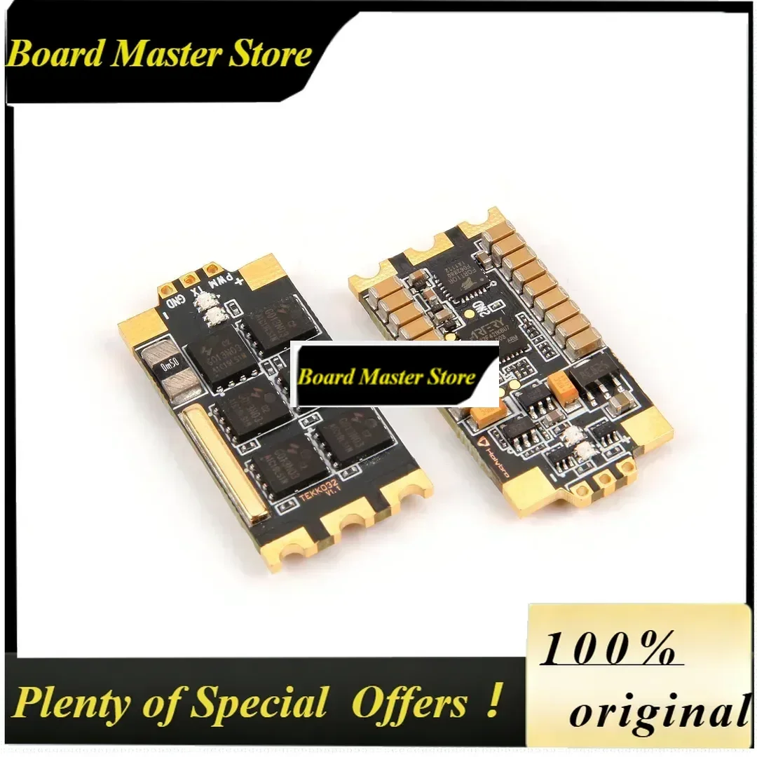 BoMaSHolybro Tekko32 F4 45A Single ESC AM32 Dshot1200 PWM 48K On-Board RGB LED Current Sensor 2-6S