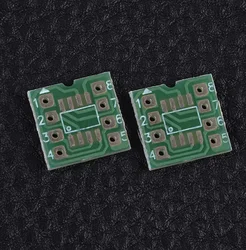 Adaptador SOP8 de 10 piezas para DIP8 / SMD a DIP IC, toma SOP8/TSSOP8/SOIC8/SSOP8, placa convertidora de 0,65mm y 1,27mm