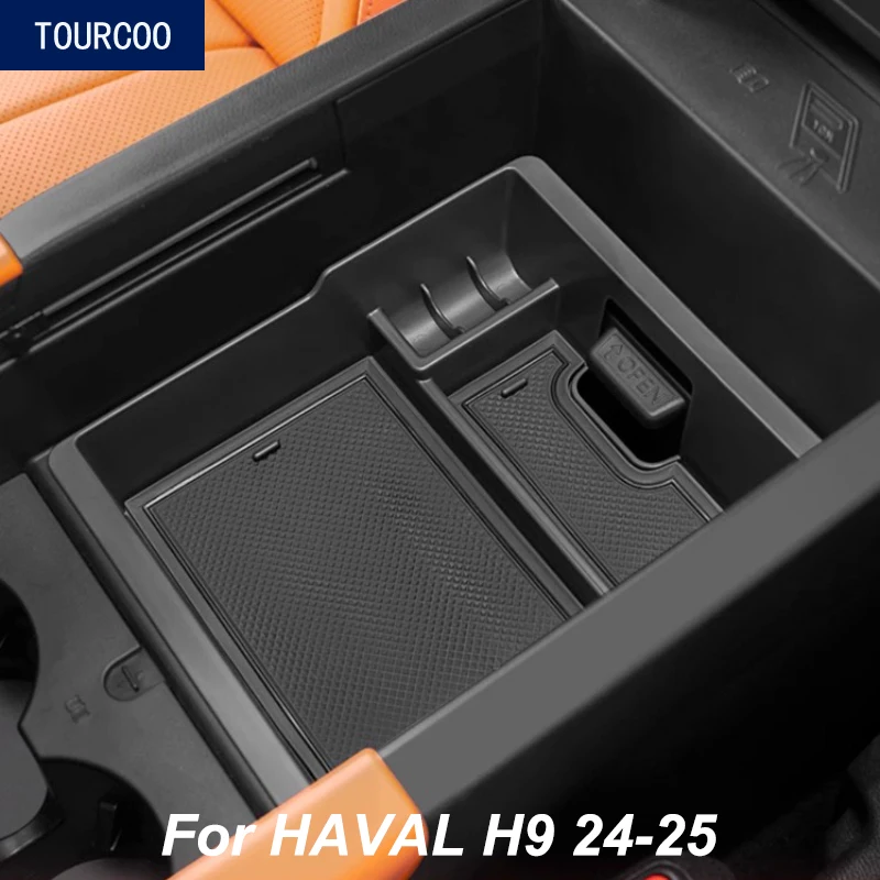 

For HAVAL H9 24-25 Center Console Armrest Storage Box Car Styling Modified Accessories