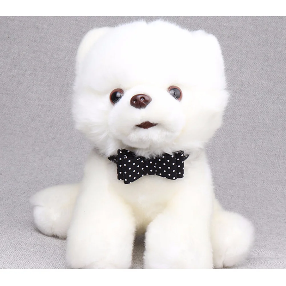 

Adjustable Bow Tie Cat Durable Comfortable For Small Medium Dogs Cats 1.3X42Cm Black Pet Dog Cat Dog Collar Pet Collar