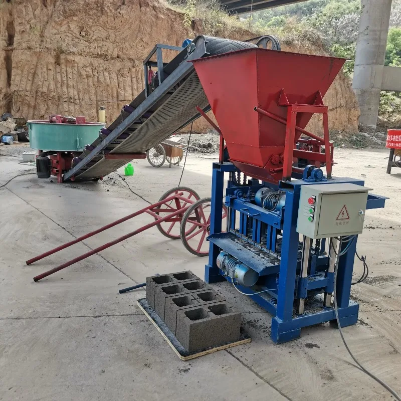 【Industrial】Brick Price Brick Making Machine Cement Concrete Interlocking Block Brick Making Machine