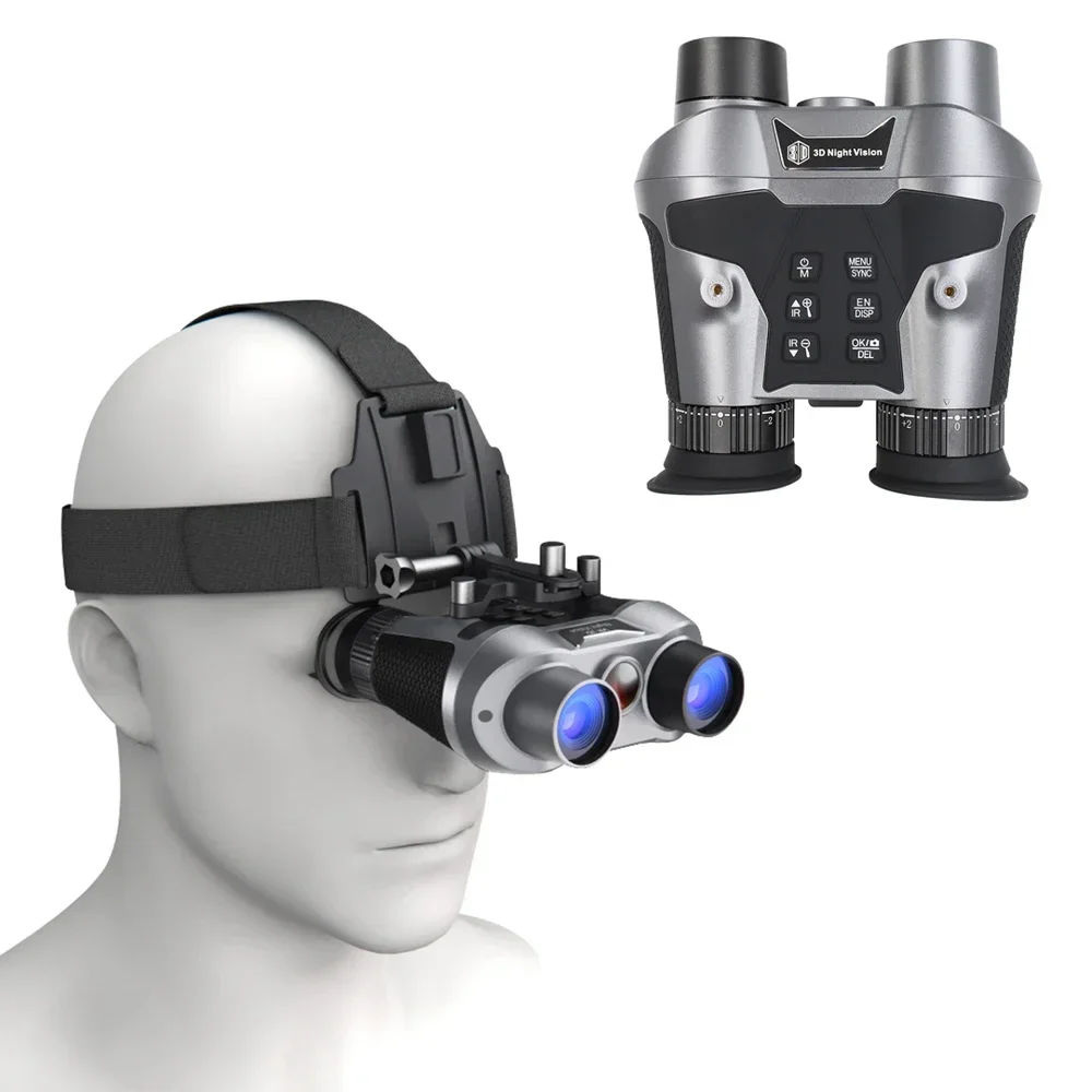New Arrivals Naked Eye 3D Effect Night Vision Device Helmet Mounted 4K UHD Digital    Binoculars