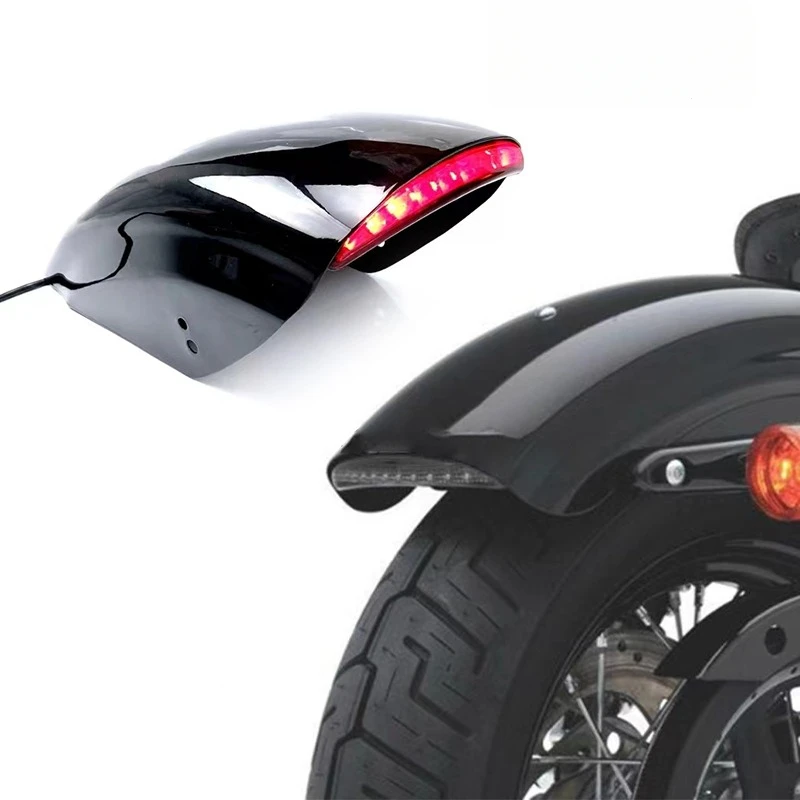 For Harley XL883/XL1200 Iron833/Iron1200 Motorcycle LED Taillight Brake Warning Light Plug and Play