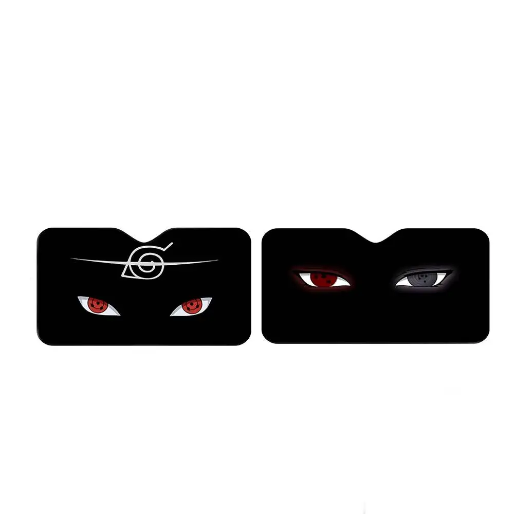 Naruto Eyes Sharingan Windshield Sunshade Car Window Windscreen Cover Sun Shade Auto Sun Visor Car-covers Car Solar Protection