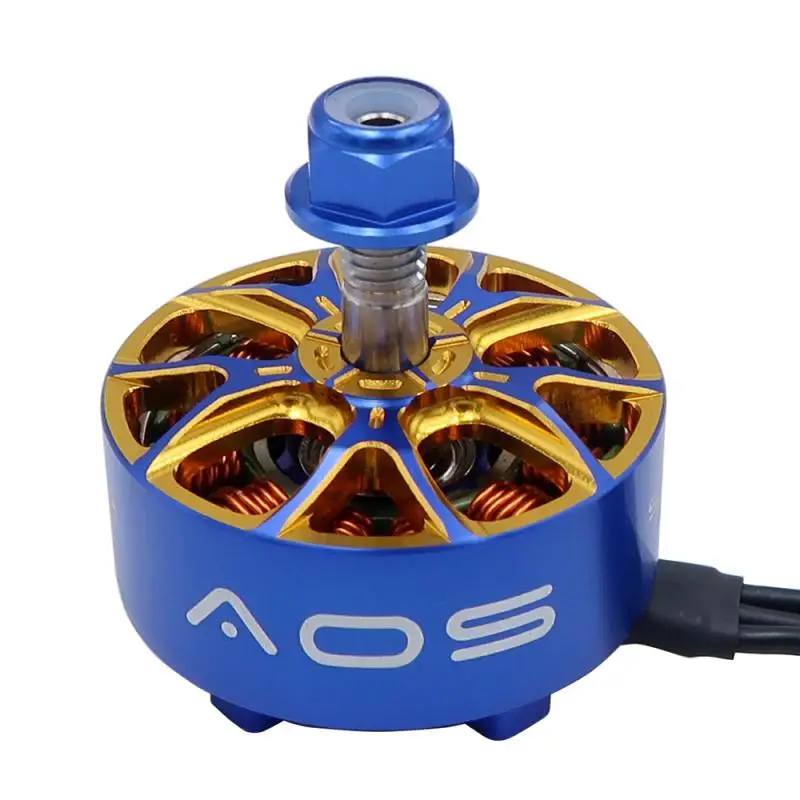 

Бесколлекторный двигатель Rcinpower Aos Supernova 2807 1400kv 4-6S для FPV-дронов 6-7 дюймов, для гонок, фристайла и полетов на дальние расстояния, запчасти