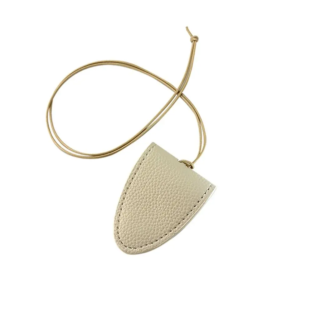 

Anti-lost Pu Leather Magnetic Glasses Bag Sunglasses Storage Neck Hanging Sunglasses Pendant Organizer Gadget Eyeglass Clip