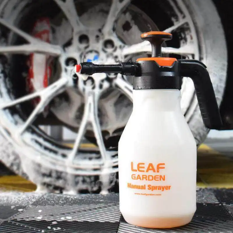 Car Beauty Car Wash Foam Spray 2L Pot Manual Professional Air Pressure Car Wash Artifact Gardening Watering Atomizing PB Pot