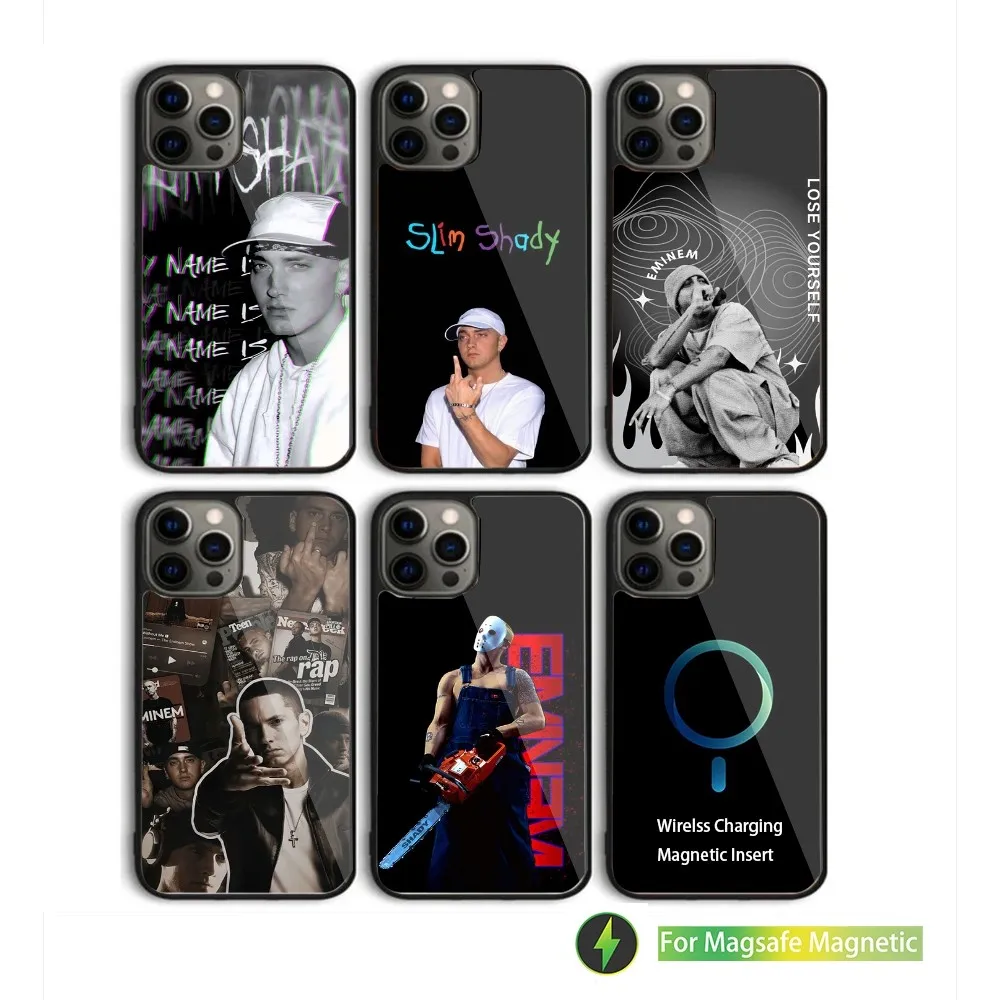 Singer E-Eminem Houdini Phone Case For iPhone 16,15,14,13,12,11,Plus,Pro,Max Mini Magsafe Magnetic Wireless Charging