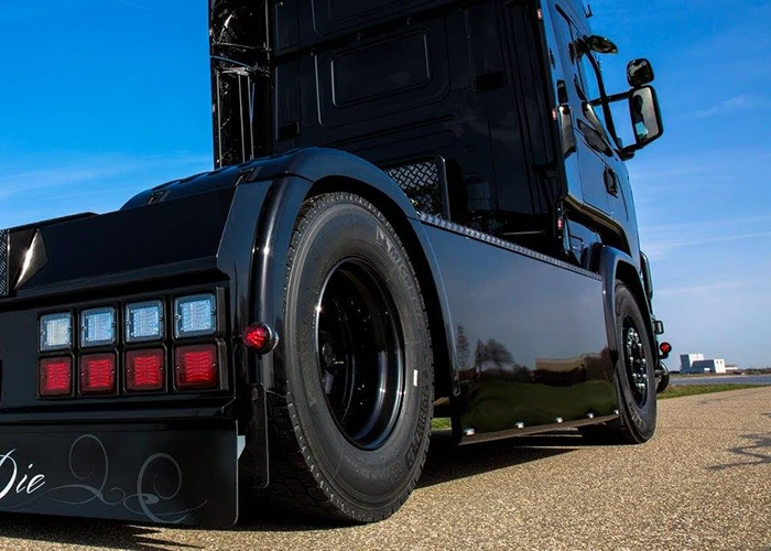 Traktor 1/14 LKW-Modell Spielzeug R620 R470 Pedal-Seitenschweller Werkzeugkasten-Set – Detail 5