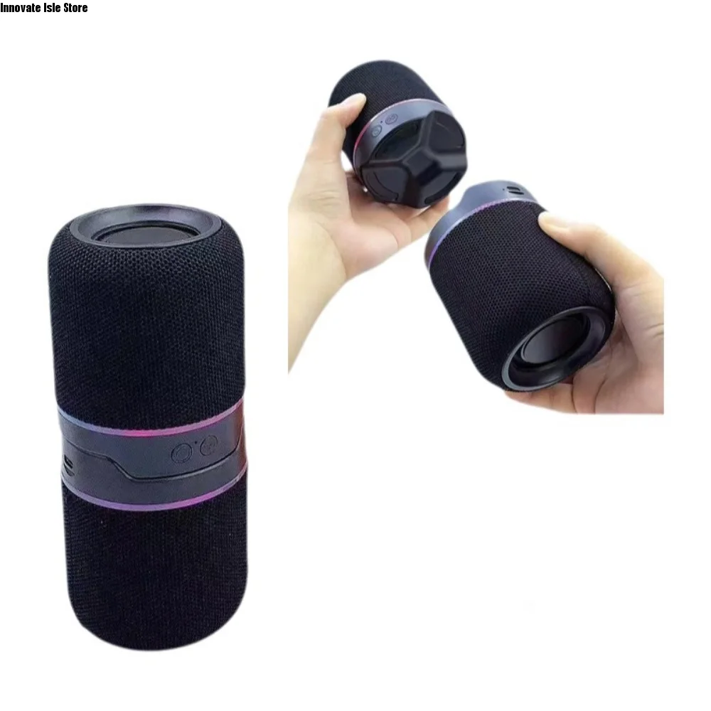2-in-1 Magnetic Split Bluetooth Speaker RGB Colorful Lights Split&Combine Design Modular Bluetooth Speaker HiFi Stereo Sound