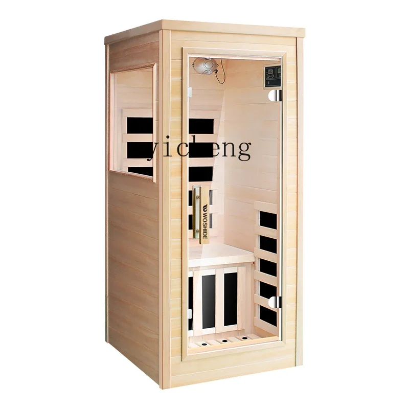 

1 single sweat steam room for home use, whole body sweat small sauna for home use