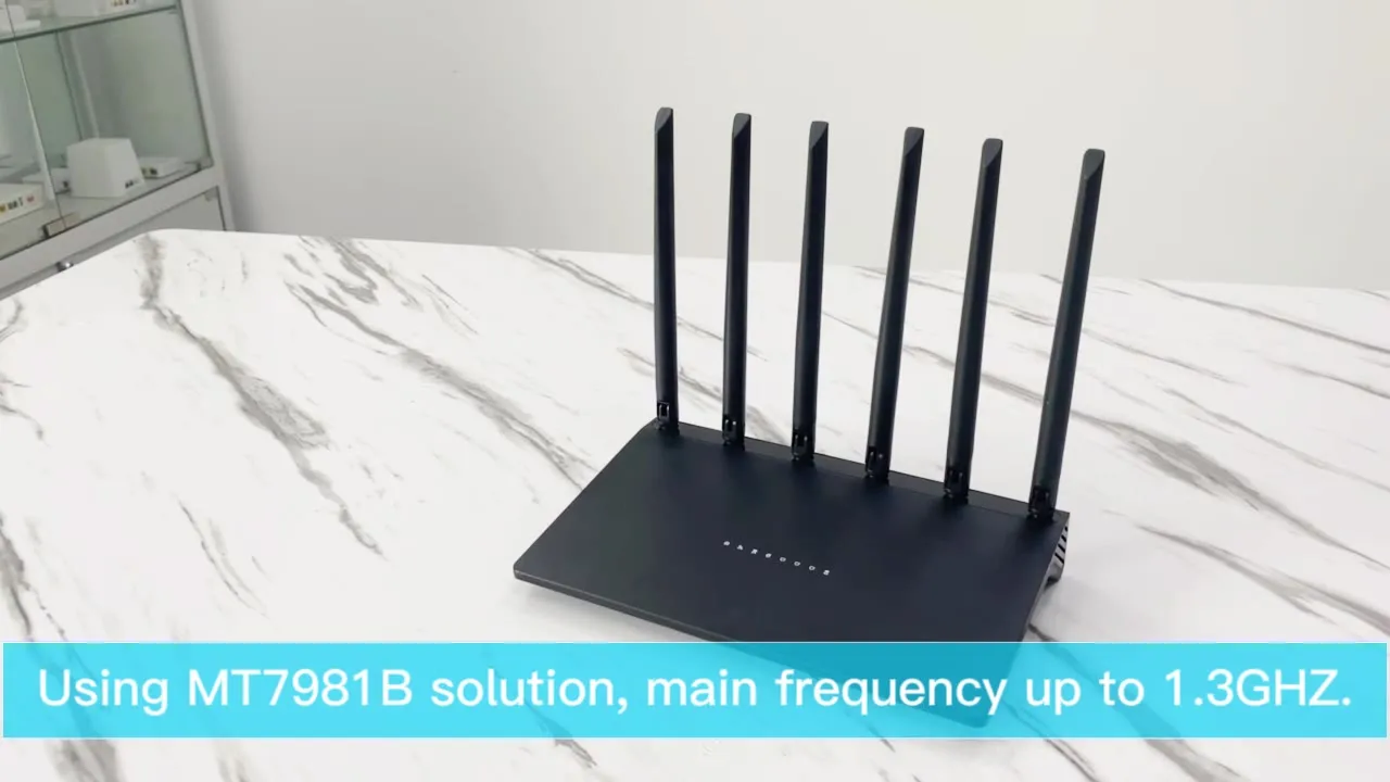 Z8103AX-D WiFI 6 Router Wifi6 3000Mbps 5Ghz 2.4Ghz Dual Band Mesh