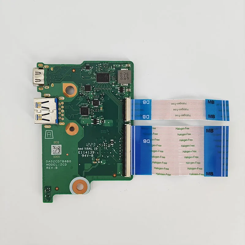 

DA0ZCDTB8B0 Interface Board For Acer Chromebook C734 C734T USB TYPE-C board with Cable MODEL: ZCD REV: B USB Test Work
