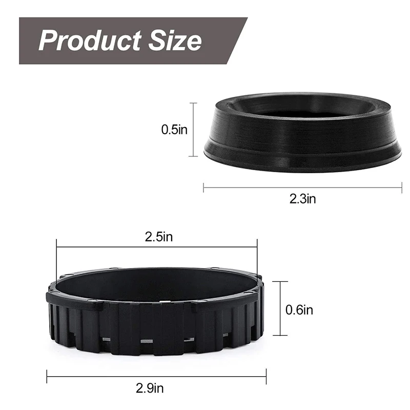 Ensembles de pièces de rechange pour cafetière Aeropress et machine à expresso, bouchon en papier filtre à café et joint d'extrémité de piston