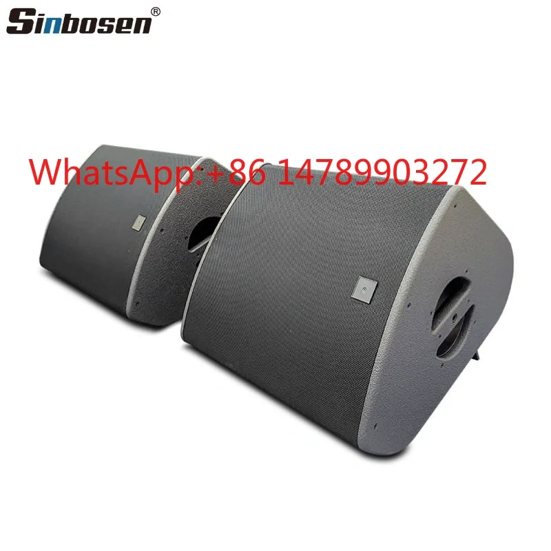12X 12 Inch Coaxial Passive Monitor Cabinet, Outdoor Stage Audio Speaker