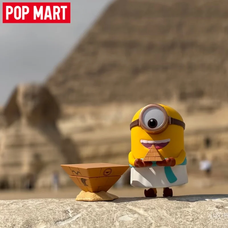 

New Arrival POP MART Original MINIONS Bello World Series Blind Box Surprise Mystery Box Cute Anime Action Figure Ornament Gift