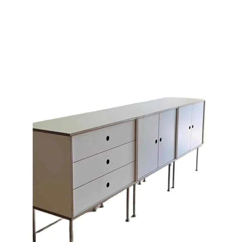 

Side cabinet, storage, simplicity, living room, entrance, white, simplicity