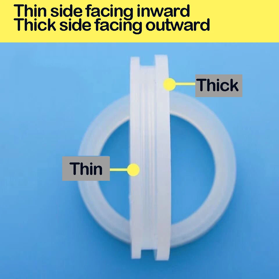 47MM High Temp Resistant Rubber Sealing Ring  Repair Parts For Solar Water Heater Vacuum Tube Silicone Gasket