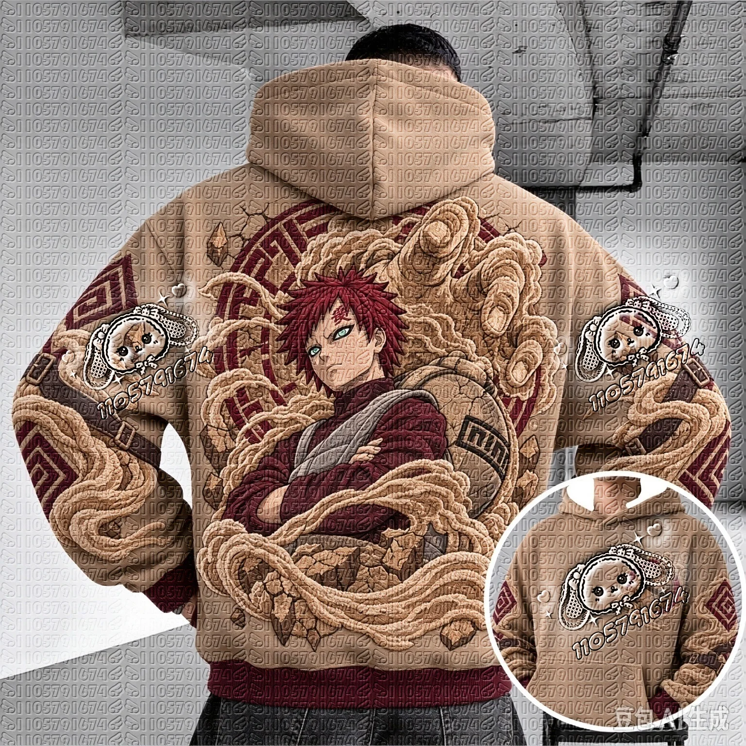 Naruto Naruto Uchiha Itachi Main Character Series Anime Hoodie Fan Fashion Street  Unisex Autumn Winter Top FamilyMatching