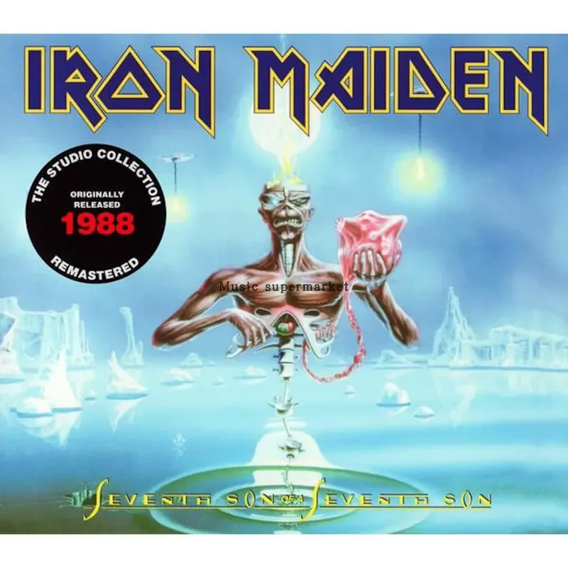 

Iron Maiden Seventh Son of a Seventh Son CD Album for 1988