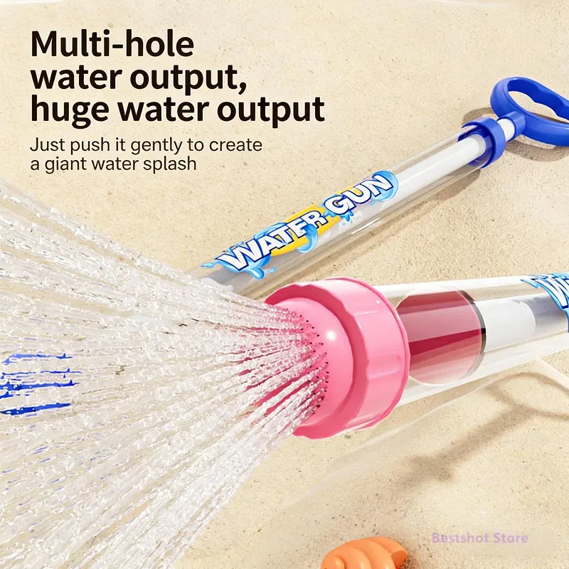 3Pcs Summer Drifting Water Gun Toys Suitable for Outdoor Swimming Pool, Beach Party Game Props, Large Water Spray Pull-out Type