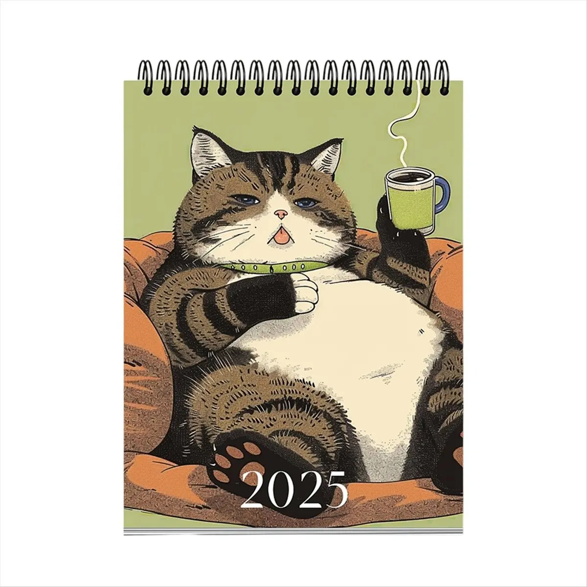 2026 Trend 2025 Calendar Kitten Calendar Moon Phase Calendar Monthly Planner 2025 Cat Calendar for Home