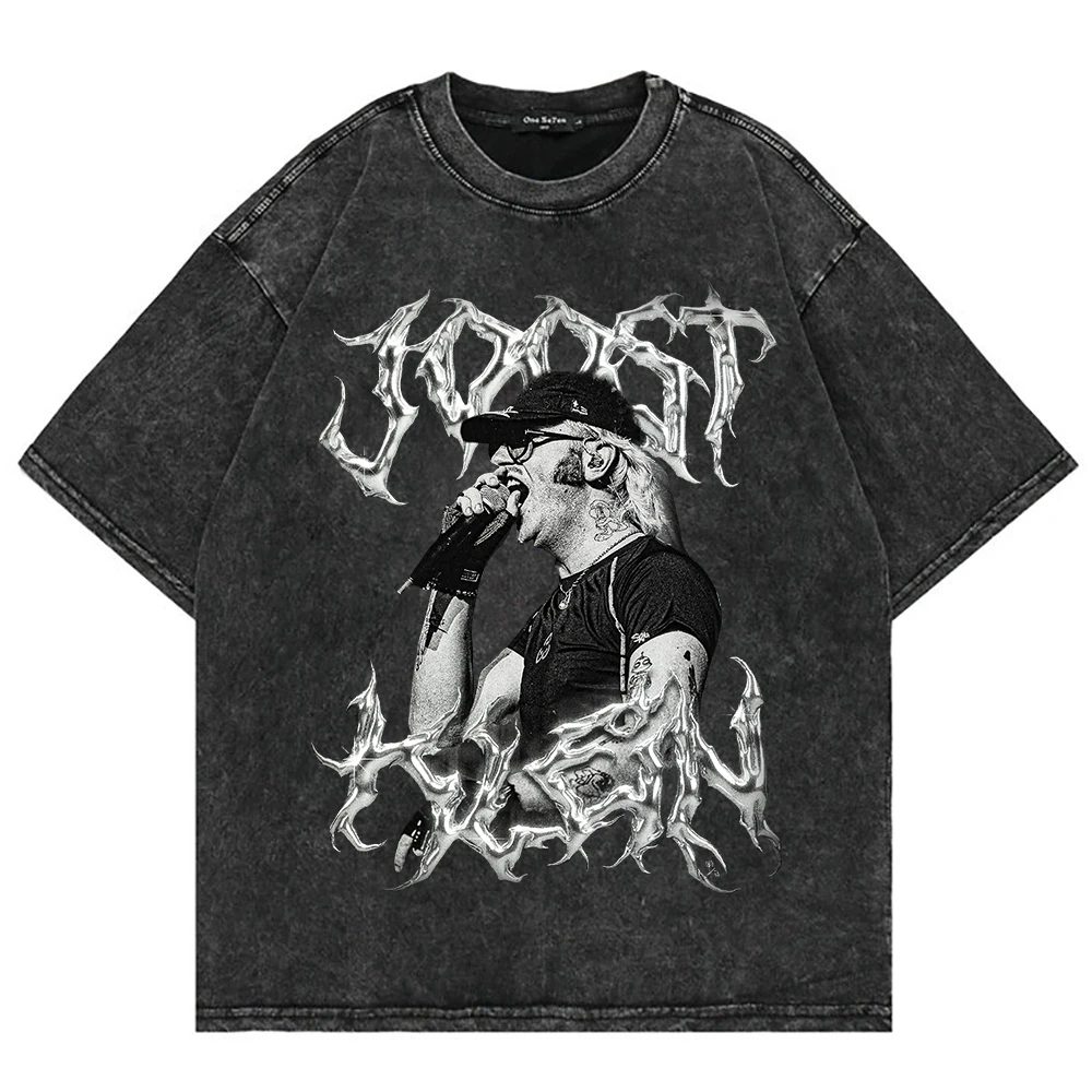 

Unisex Casual Oversized Tee, 230GSM Washed Cotton Y2K Harajuku T-shirt, 2026 Trend Short Sleeve O-Neck Streetwear Top for Women