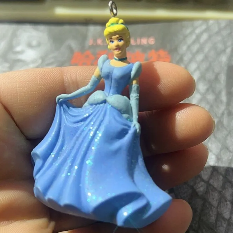 1PCS 6.5cm Disney Cinderella pendant, ornament, model toy