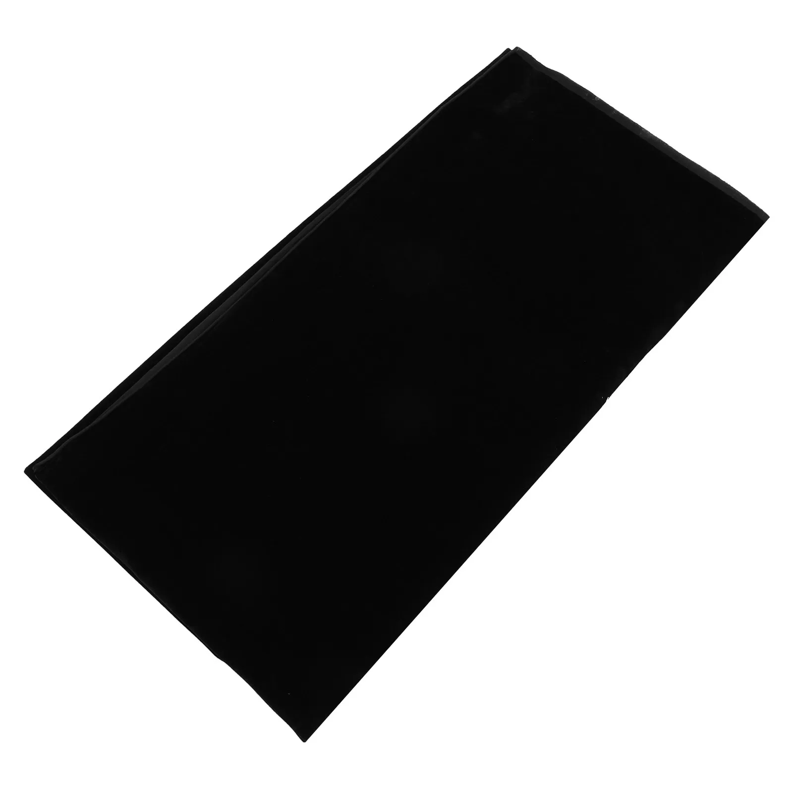 Black Photography Backdrop Cloth – Wrinkle-Free, Washable & Sturdy Vertical Studio Background for Video Filming