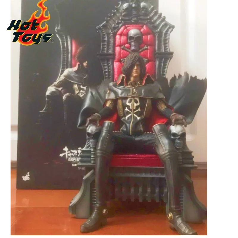 Ht Mms222 1/6 Scale Man Soldier Space Pirate Captain Harlock Model 12\'\' Full Set Action Figure Doll For Fans Hobby Gift