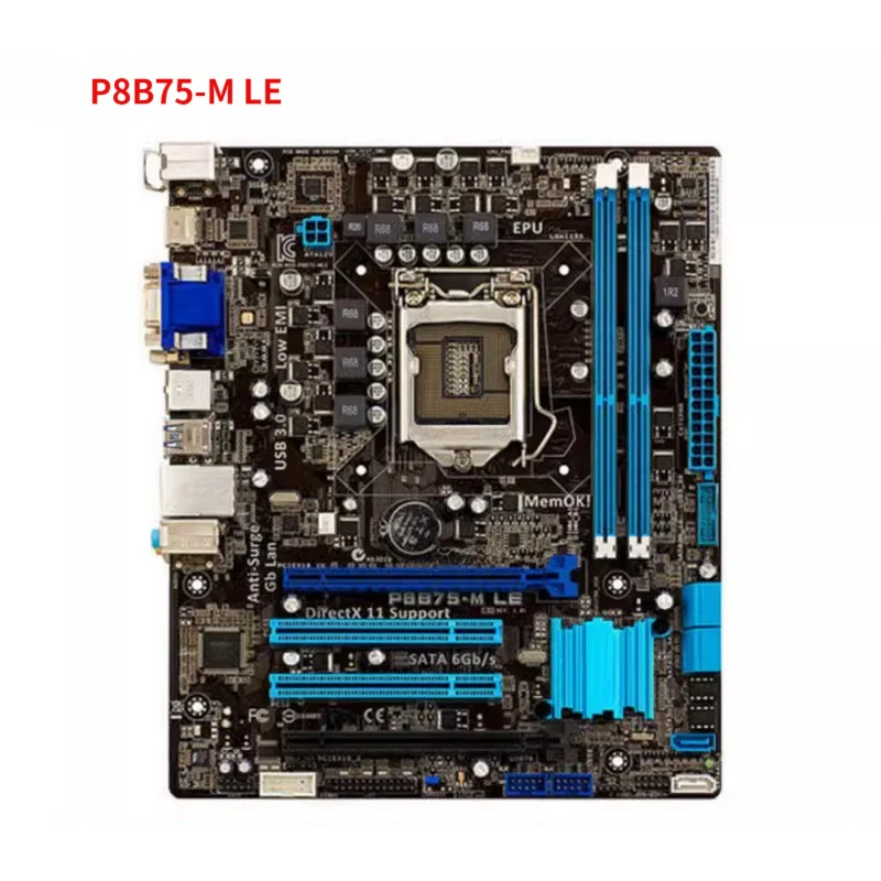 

90% new for ASUS P8B75-M LE/P8B75-M LX PLUS /B75M-A/B75M-PLUS desktop motherboard