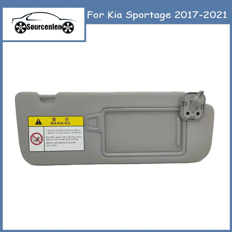 

For Kia Sportage 2017-2021 Sun Visor Makeup Mirror Gray Right Passenger Side 85210D9110ED 85220D9110ED