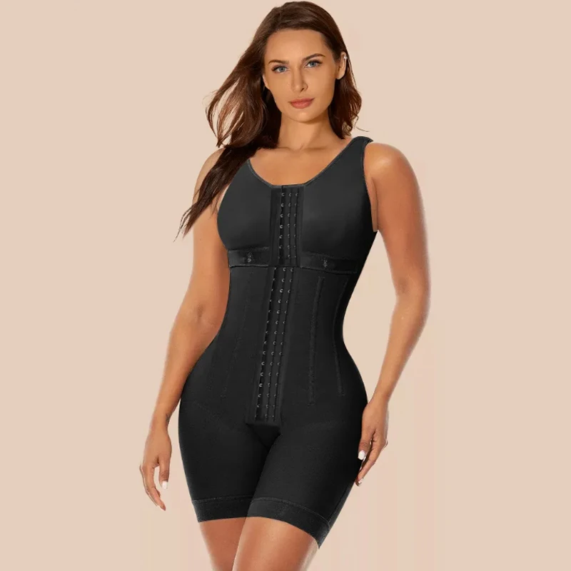 

Fajas Colombianas Shapewear Tummy Control Post Surgery Compression Garment Postpartum Full Body Shaper