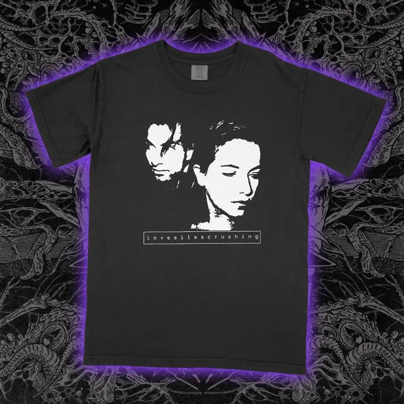 

Футболка Lovesliescrushing Shoegaze Ambient Dream Pop Band Футболка с рисунком унисекс