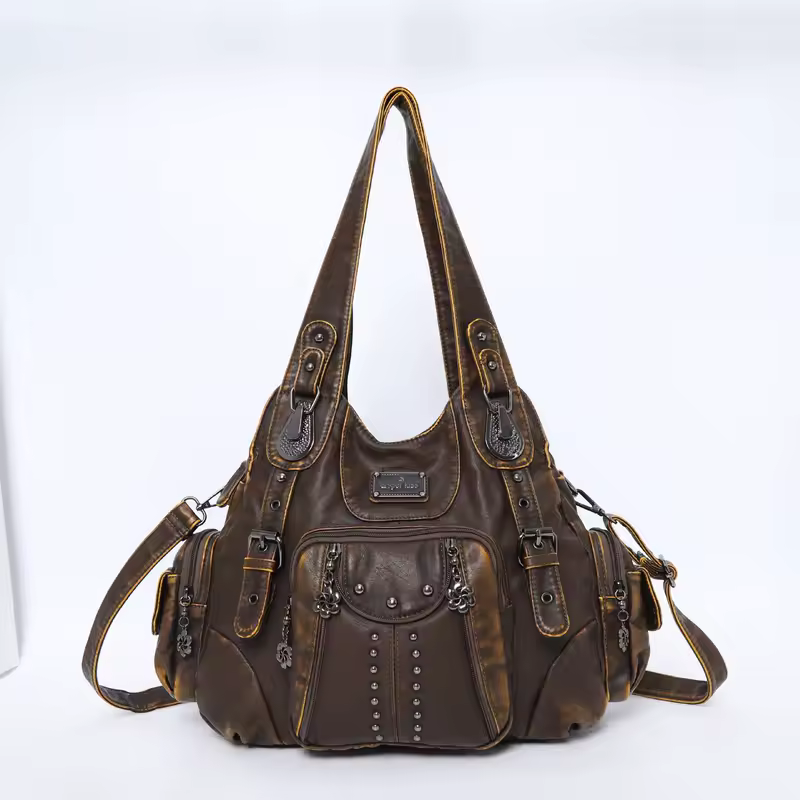 Angel kiss Bag Women Fashion Handbags Women Shoulder Bags PU Leather Handbag Female Satchel Shoulder Purse Bag bolsa feminina - Image 5
