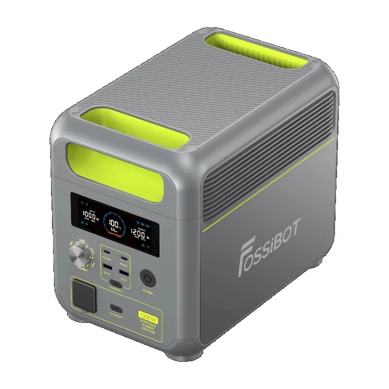 

【BestSelling】FOSSiBOT F1200 Solar Panel Energy Storage 5-Level Charging MPPT US/EU Plug Cross-Border Dropshipping Power Supply