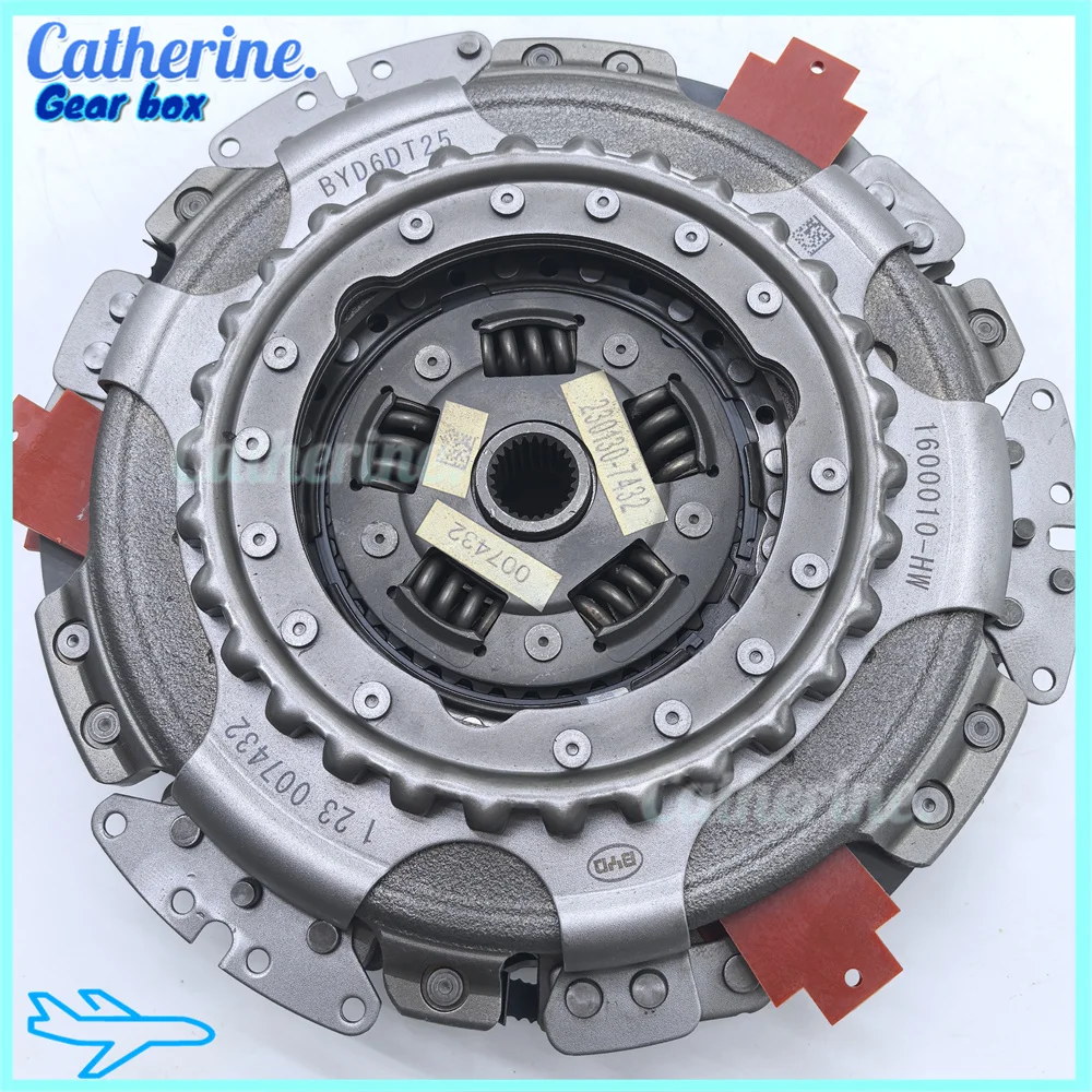 ناقل حركة قطع غيار السيارات 6DT25 DCT قابض مزدوج قابض مزدوج OEM مجموعة القابض القياسية لـ BYD F3 G3 L3 #4