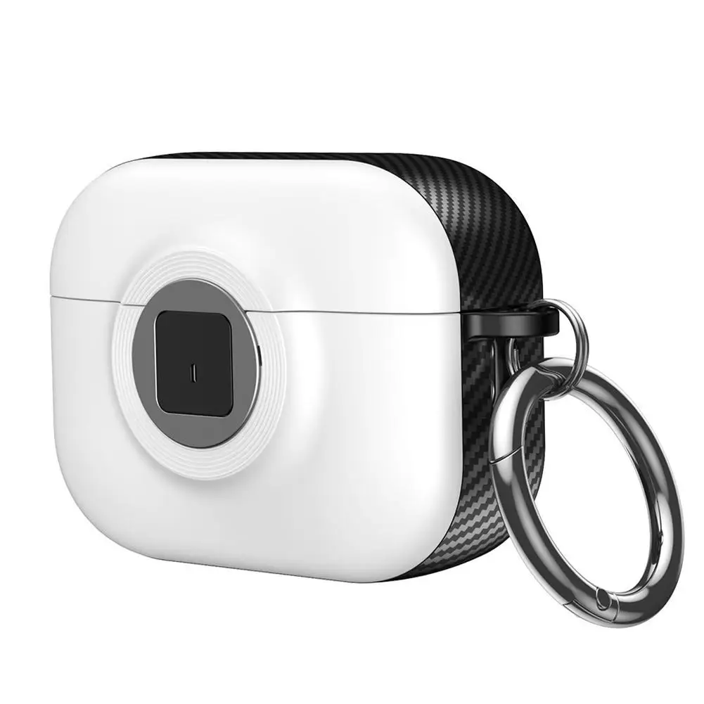 For AirPods 4 Headphone Case Supports For Magsafe Wireless Charging Cover With Switch Lock Anti-fall Anti-scratch Shell