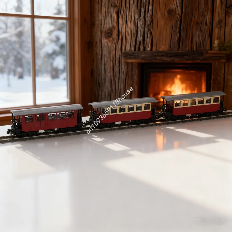 

1429pcs MOC Coaches The Harzer Trained Model Building Blocks Construction Assemble DIY Idea Toys Education Christmas Gifts Brick