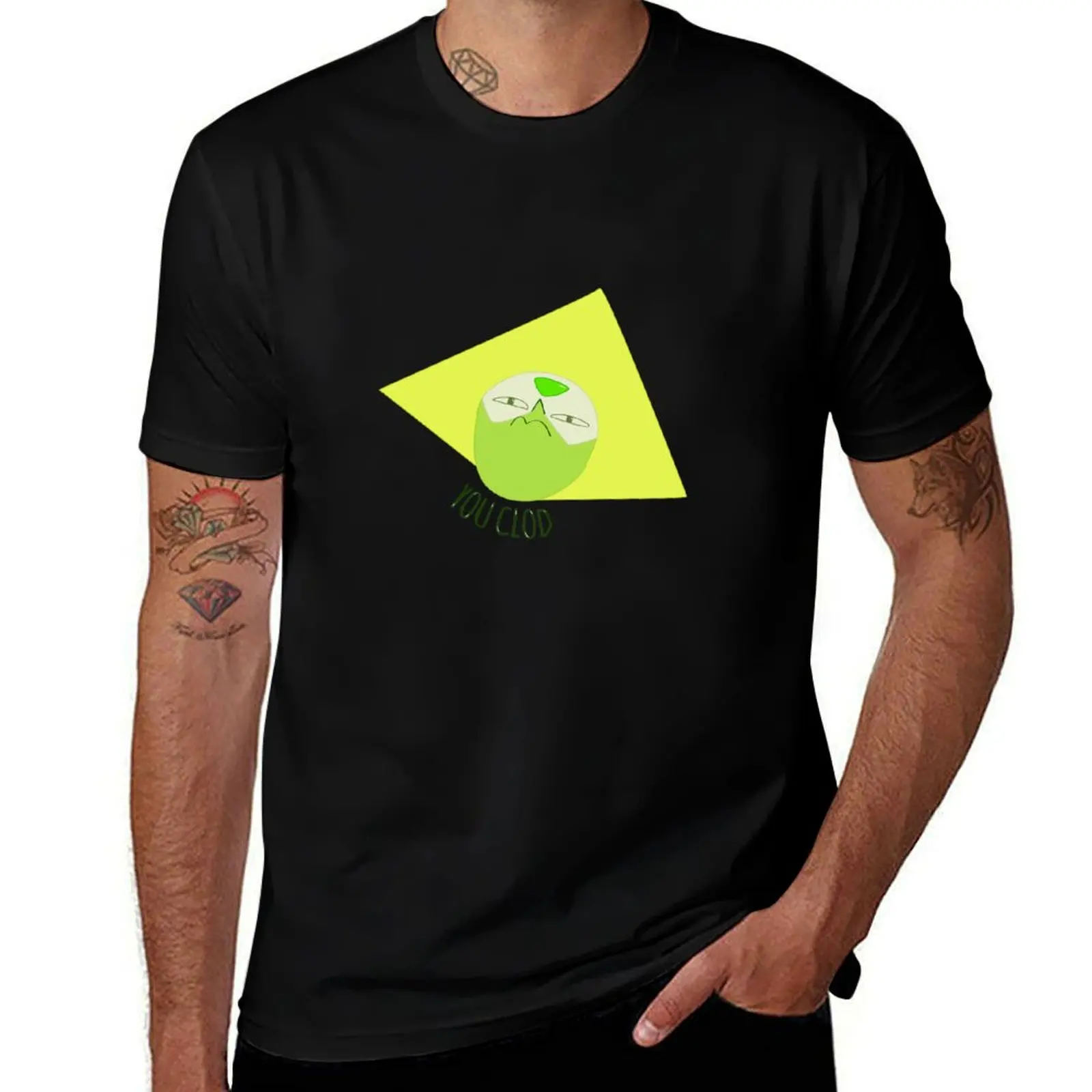 

You Clod! Peridot - Steven Universe. T-Shirt Utility Work Short Sleeve Top
