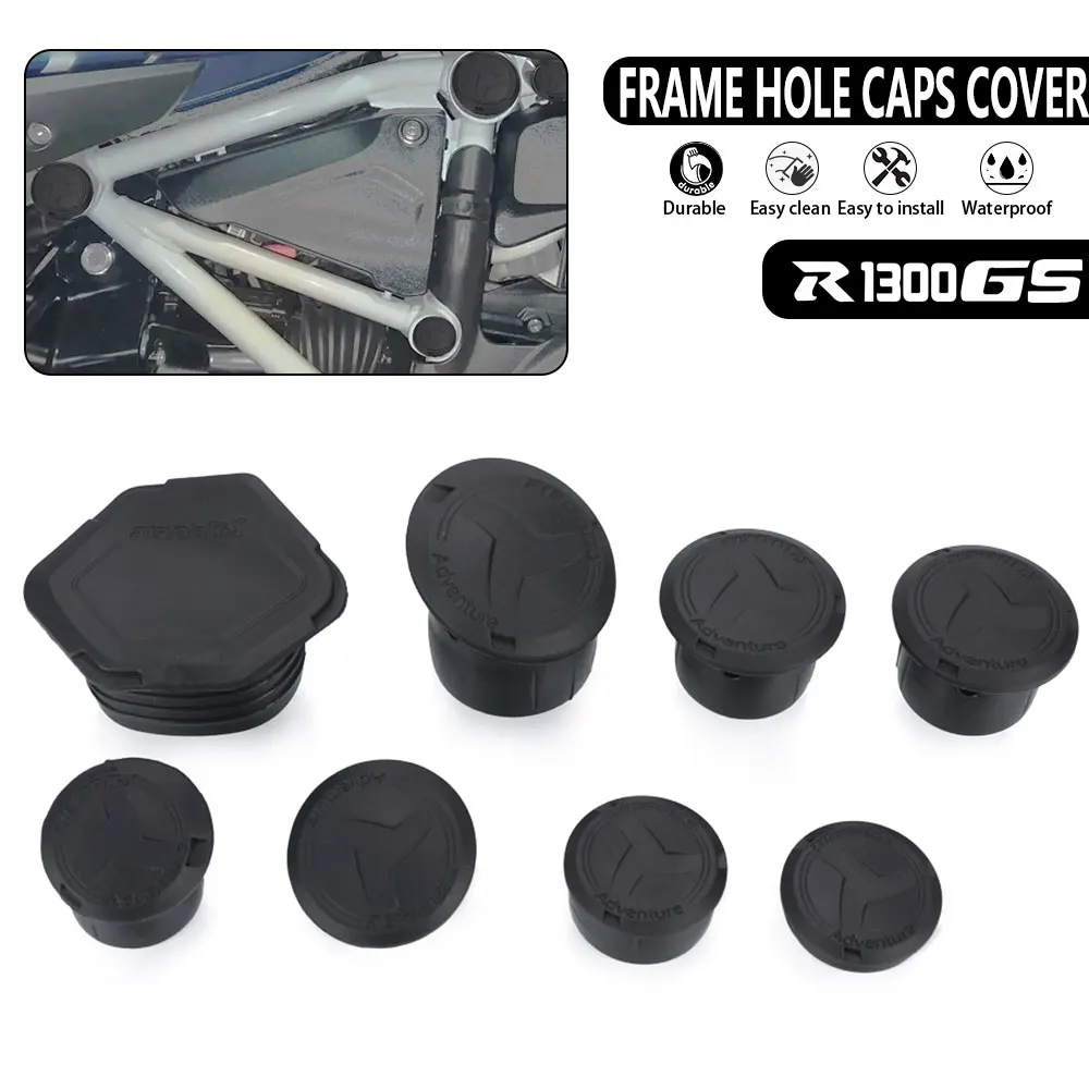 

Motorcycle Frame Hole Cover Caps Plug Decorative Frame Cap Set For BMW R1300GS R 1300 GS Adventure 2024 2025 R1300 GS ADV