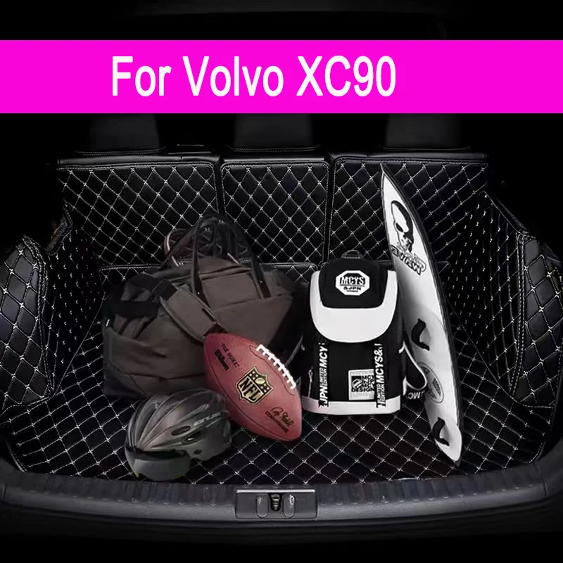 

Car trunk mat for Volvo XC90 Five seats 2015 2016 2017 2018 2019 2020 2021 Interior Accessories
