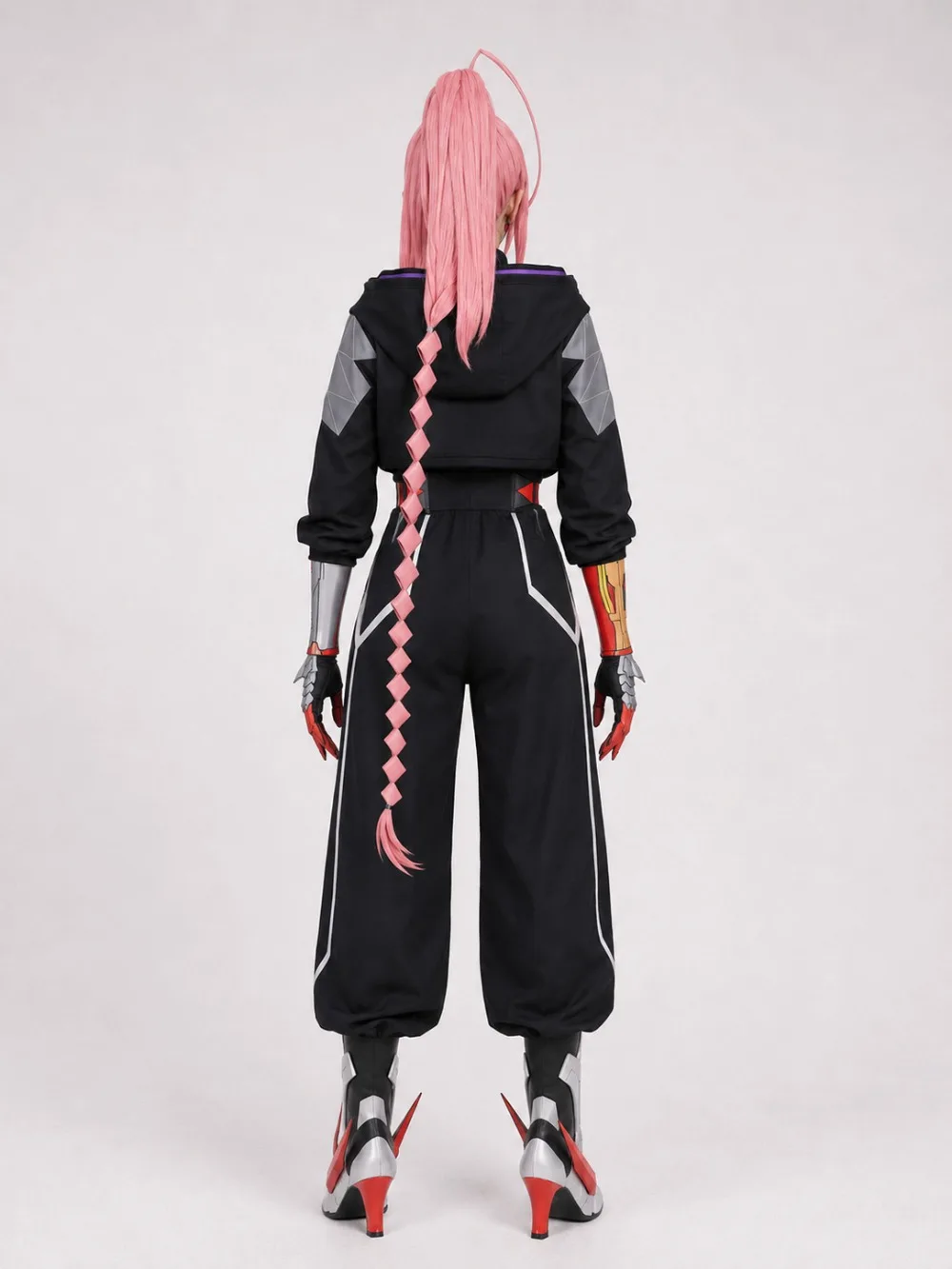 Cyberpunk Edgerunners 2 Talia Yang Same Style Cosplay Costume Hooded Jacket Loose Cuffed Sweatpants Character Casual Halloween - view 4