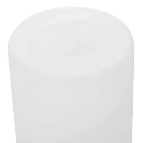 Reemplazo del cilindro de la sombra de la lámpara de cristal blanco leche para la luz colgante del techo pantalla de cristal cubierta de la lámpara decorativa