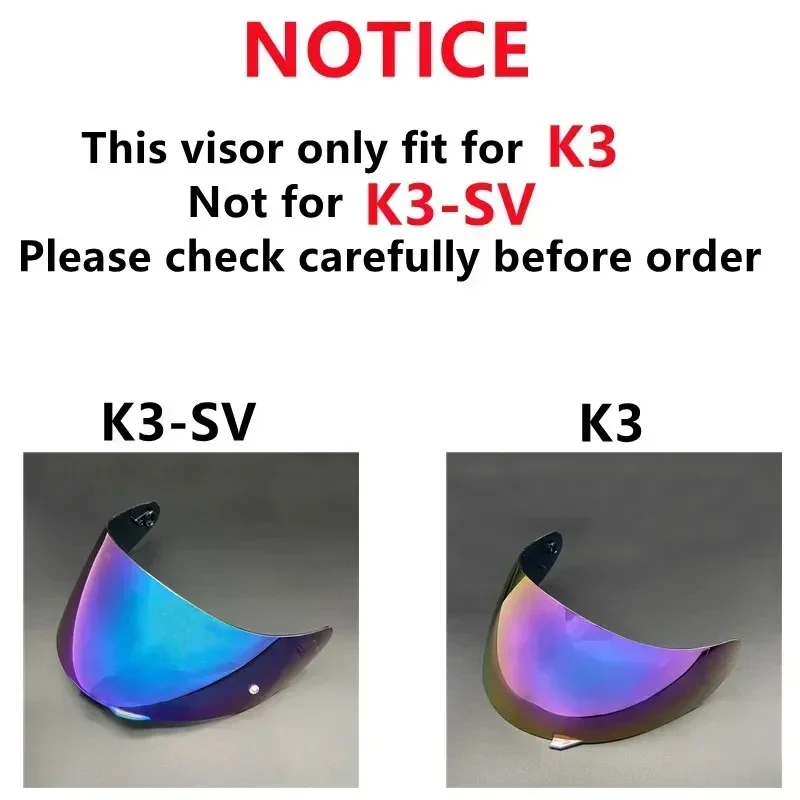 Helmet Visor for AGV K3 K4 Casco Moto Accessories K3 Shield Uv Protection K4 Helmet Lens Windproof Capacetes Shield Windshield