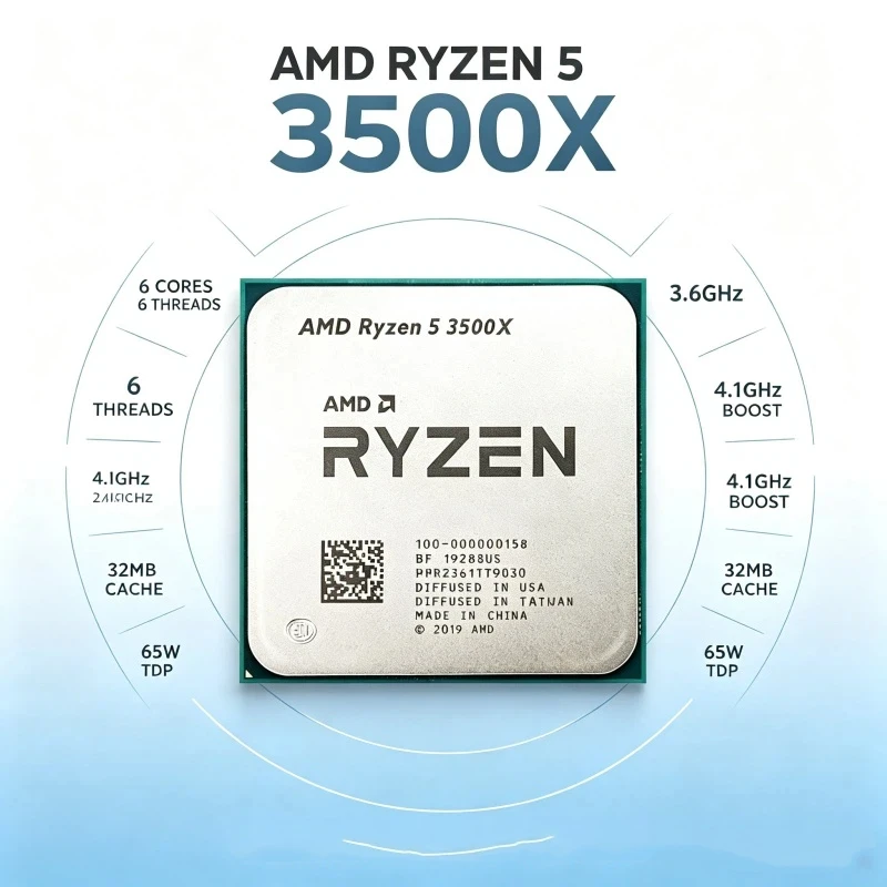 chip-di-ricambio-per-piattaforma-ddr4-am4-cpu-r5-3500x-36ghz-con-boost-a-41ghz-6-core-formato-tray-per-pc-dual-purpose-ufficio-e-gaming