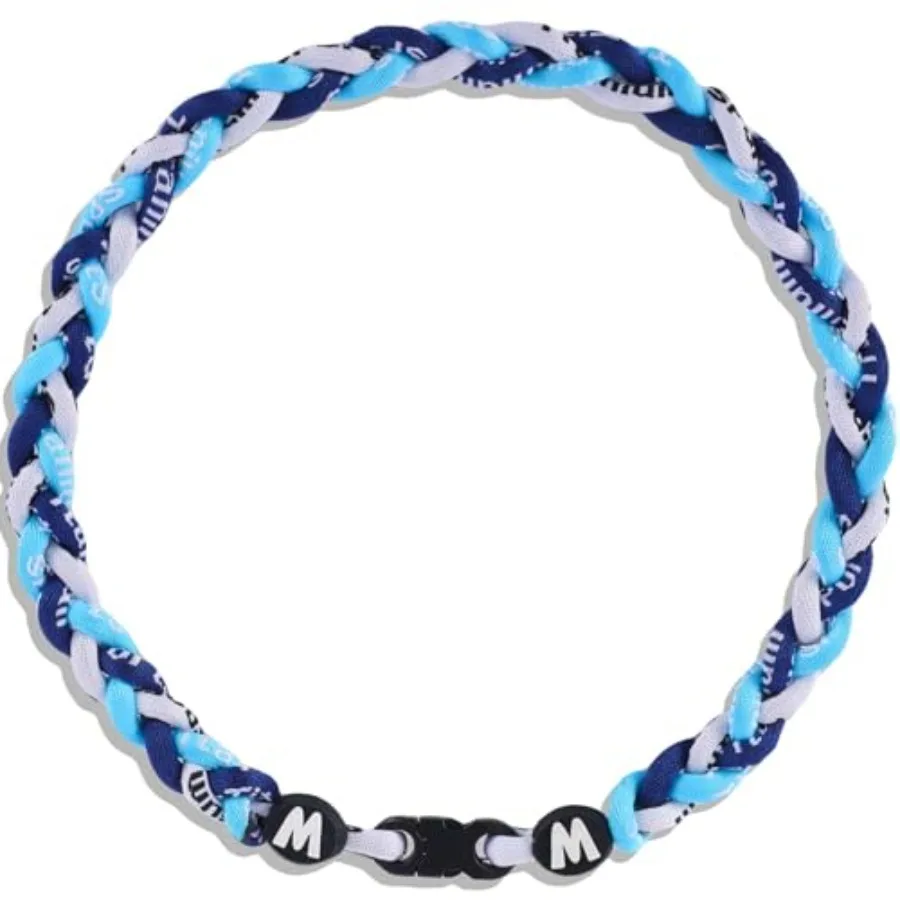 

Premium 18inch Baseball Necklace w/Nylon Tri-Braided Rope Tornado Design