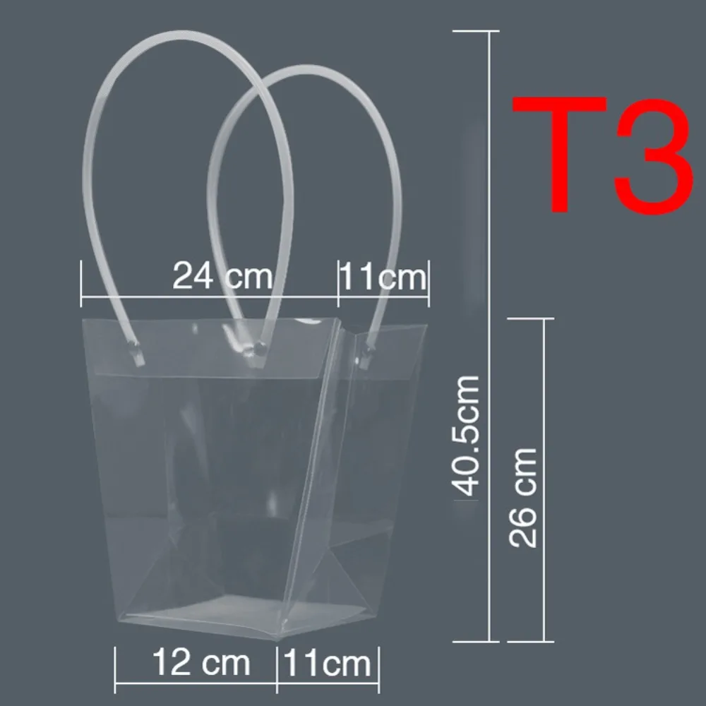 Florist Bouquet Carrier Bag Flower Gift Wrap Packing Box Wedding Party Decor New