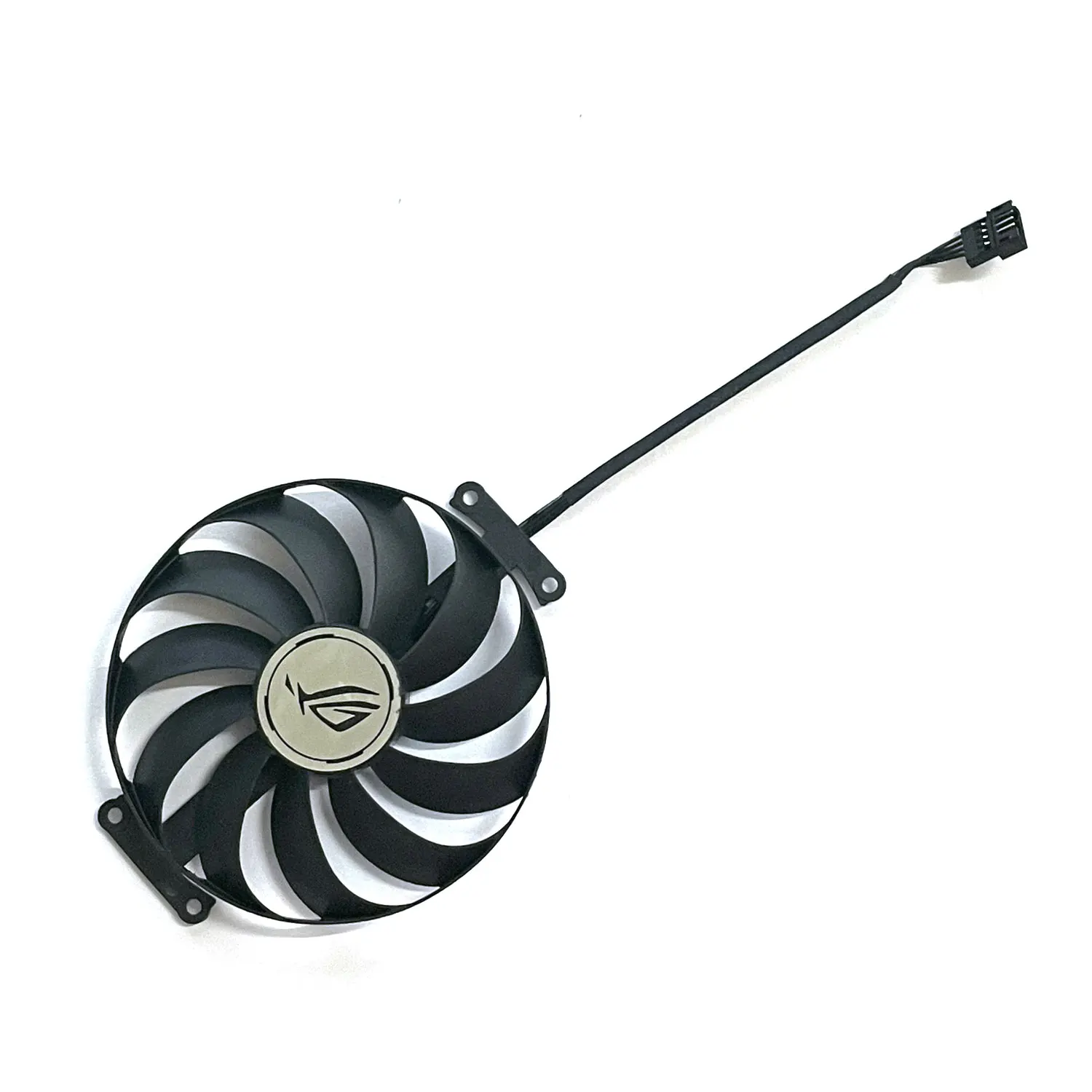 Novo 5PIN T 129215 Ventilador GPU SU CF1010U12S ROG-STRIX-RX6600XT para Asus ROG-STRIX-RX 6600 XT, RX 6600 ventilador de refrigeração gráfico