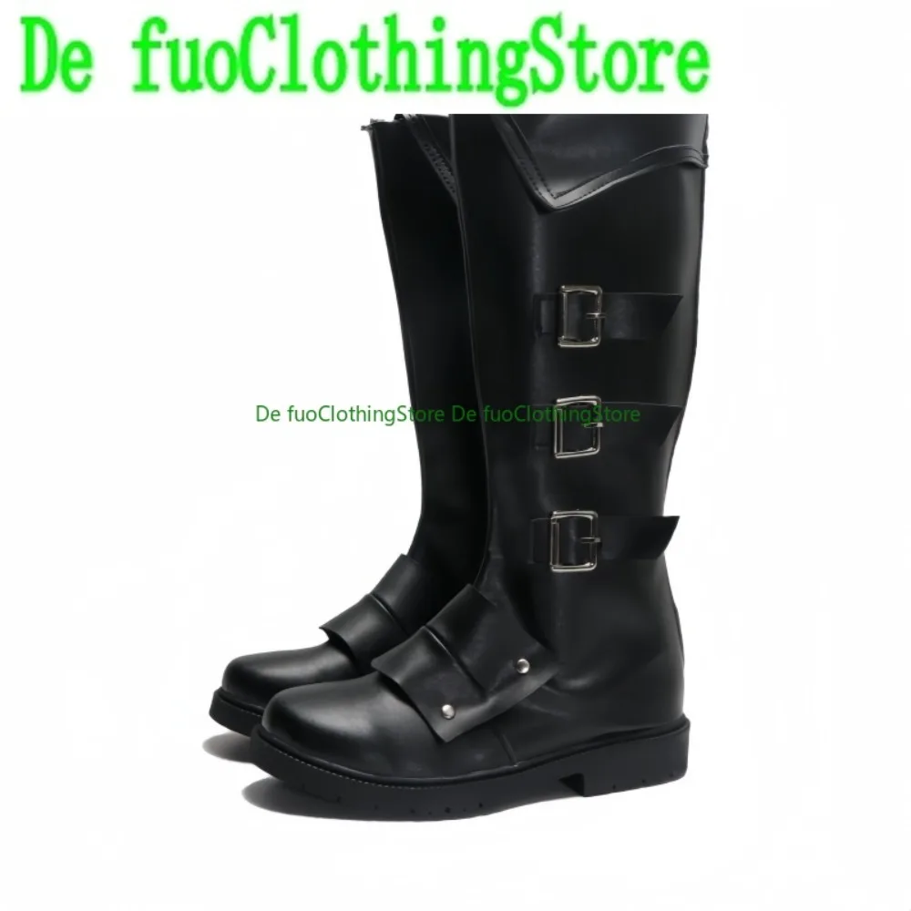 DefuoClothing الفرسان Ulpian تأثيري أحذية ستة نجوم ريبر شخصية الأحذية هالوين كرنفال ملابس تنكرية للحفلات الإكسسوارات الأحذية